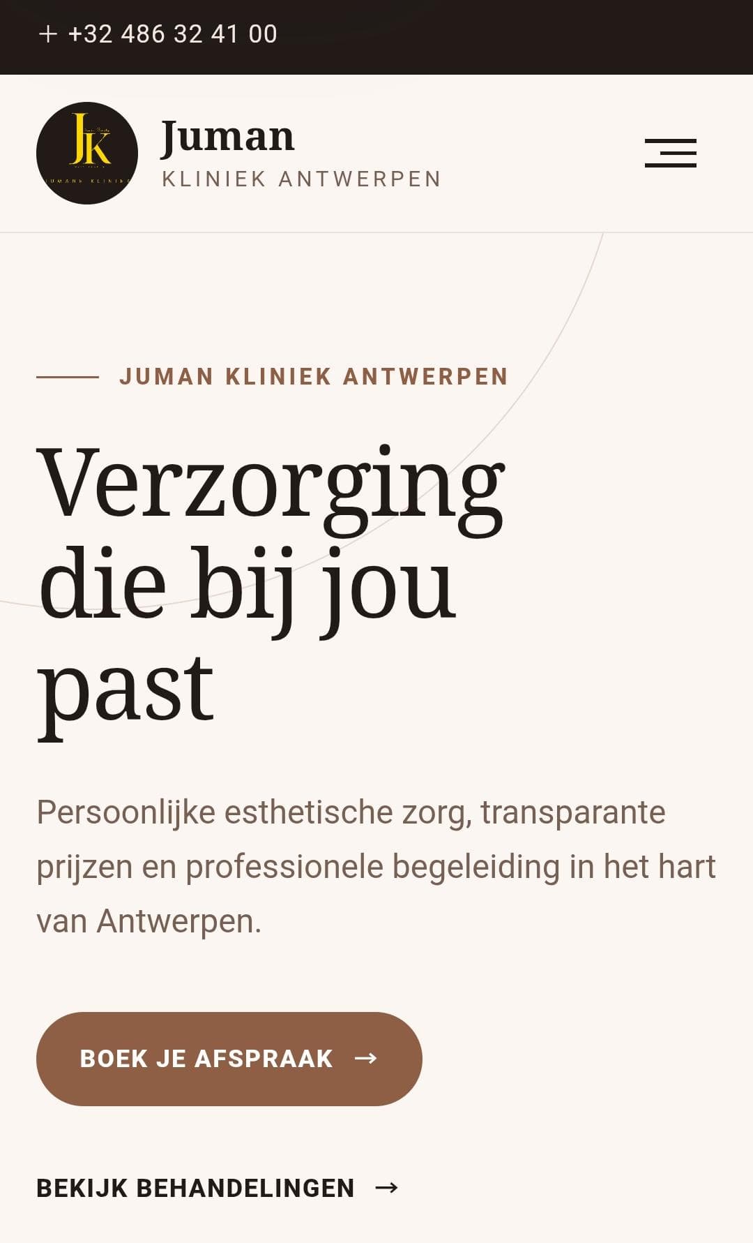 Projectweergave van Juman.be